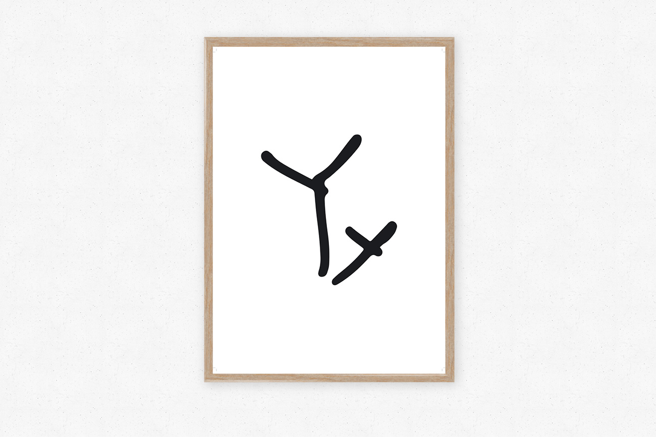 Plakat designet af Jesper Riknie