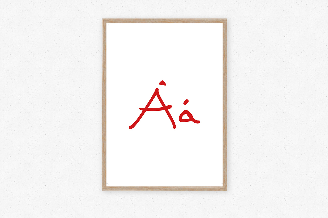 Plakat designet af Jesper Riknie