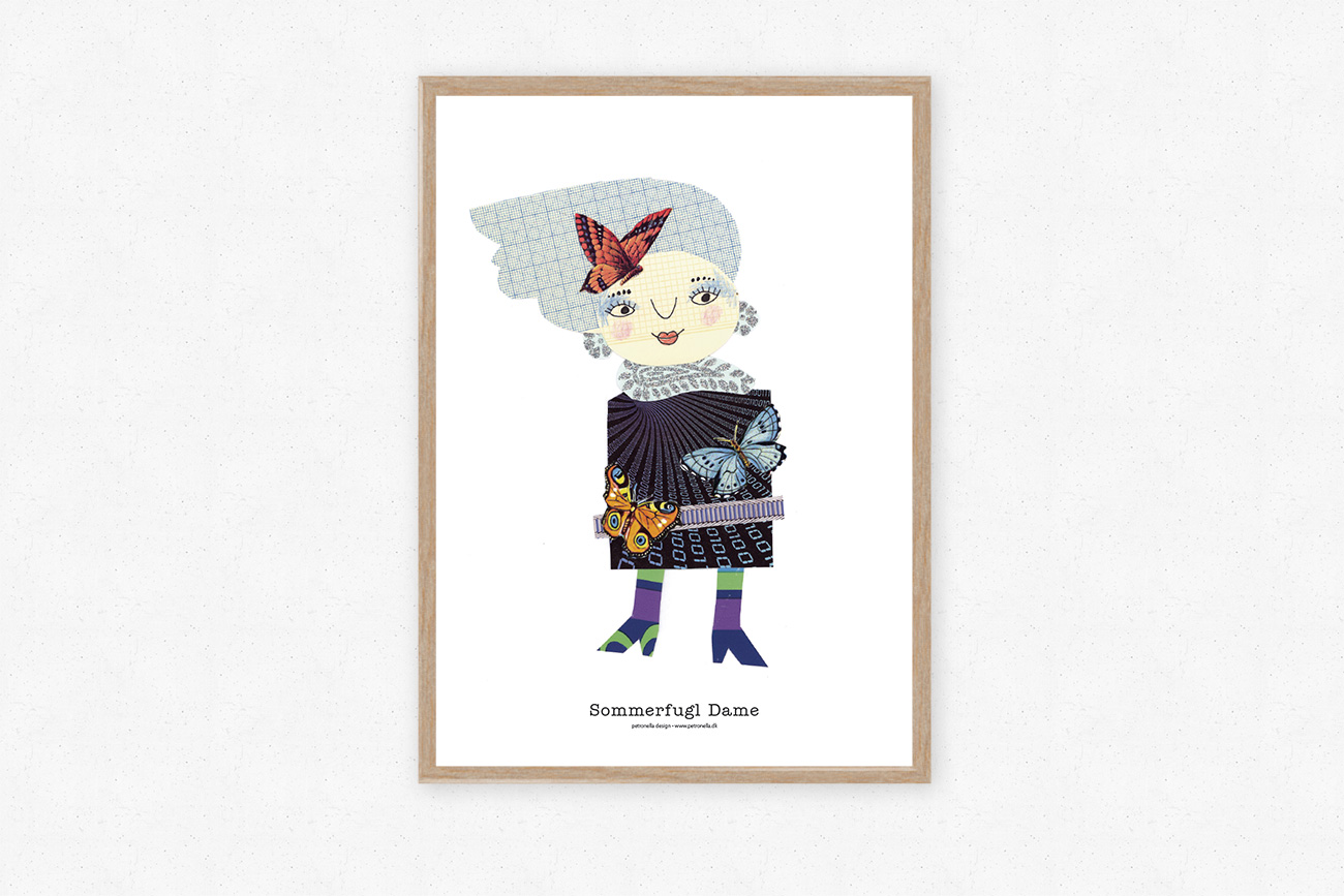 Plakat designet af Petronella Design