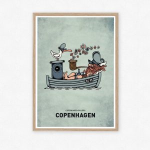 Plakat designet af Copenhagen Poster