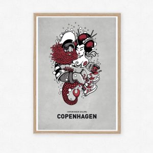 Plakat designet af Copenhagen Poster