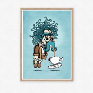 Plakat designet af Copenhagen Poster