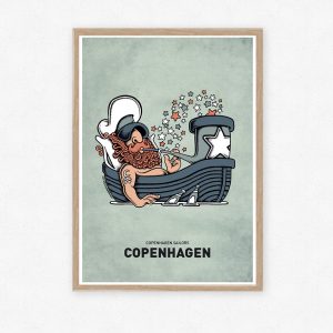 Plakat designet af Copenhagen Poster