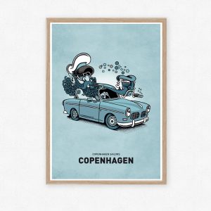 Plakat designet af Copenhagen Poster