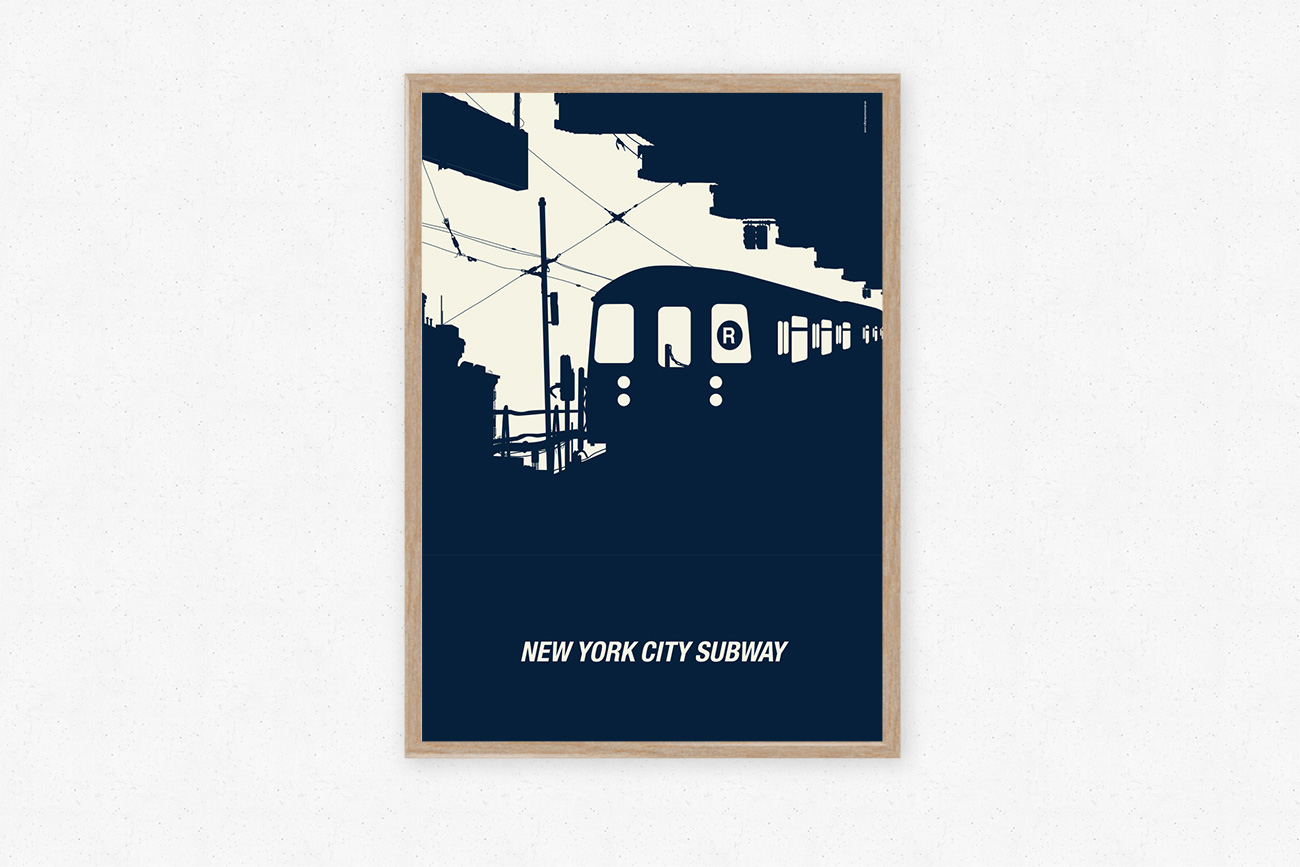 Plakat designet af Kristian Rasmussen