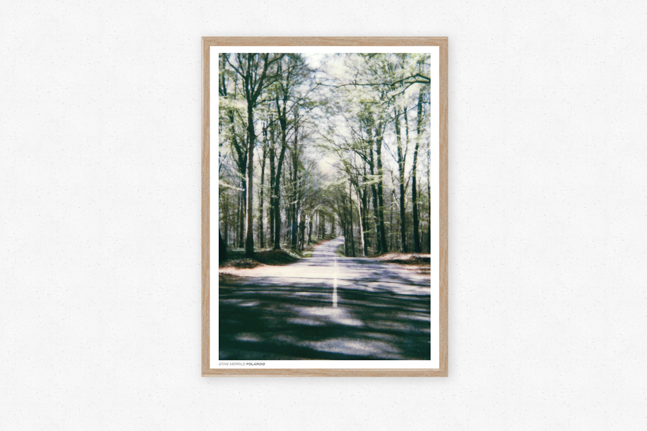 Polarodi fotoplakat fra Stine Merrild