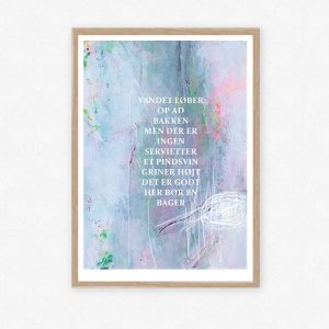 Plakat designet af Heidi Lind Bonde