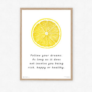 Plakat med designet af Posters by Marc Schultz